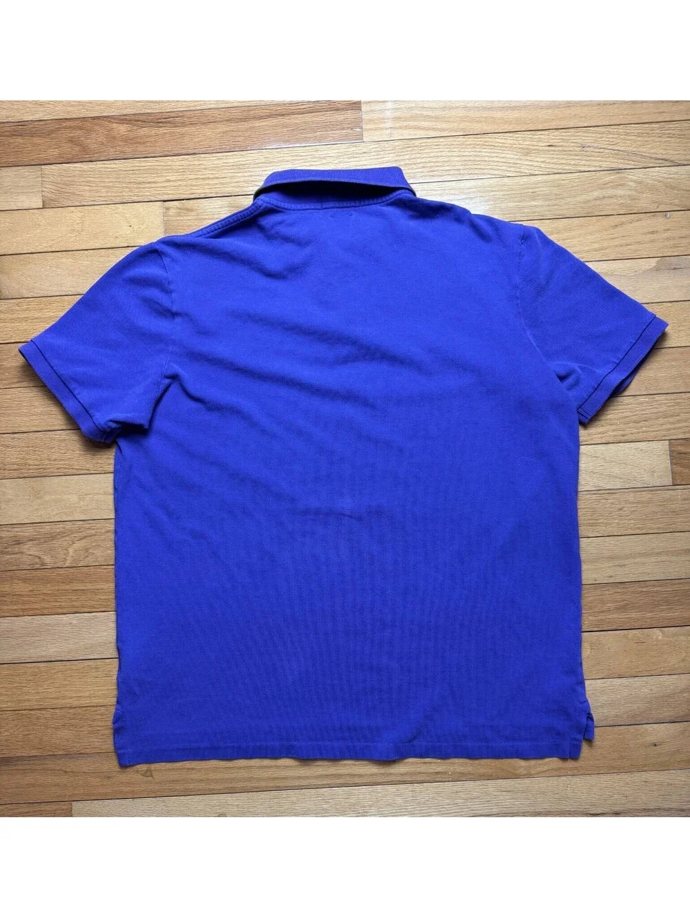 Polo Ralph Lauren Classic Fit Polo Shirt Mens LG Blue Purple Cotton